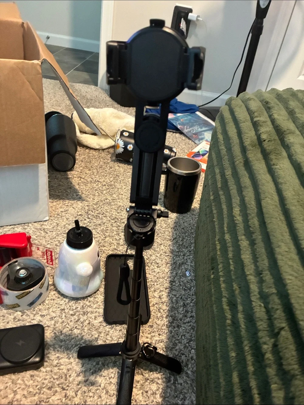 P15 Mini (C-Magesafe) Phone Grip and Tripod — Black
